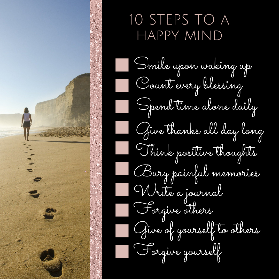 10 steps to a Happy Mind